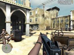 call of duty 2. porque no solo es un hombre en geurra